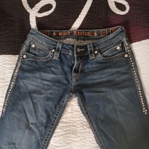 Rock revival johanna skinny size 27